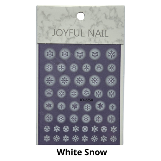 Snow Nail Sticker
