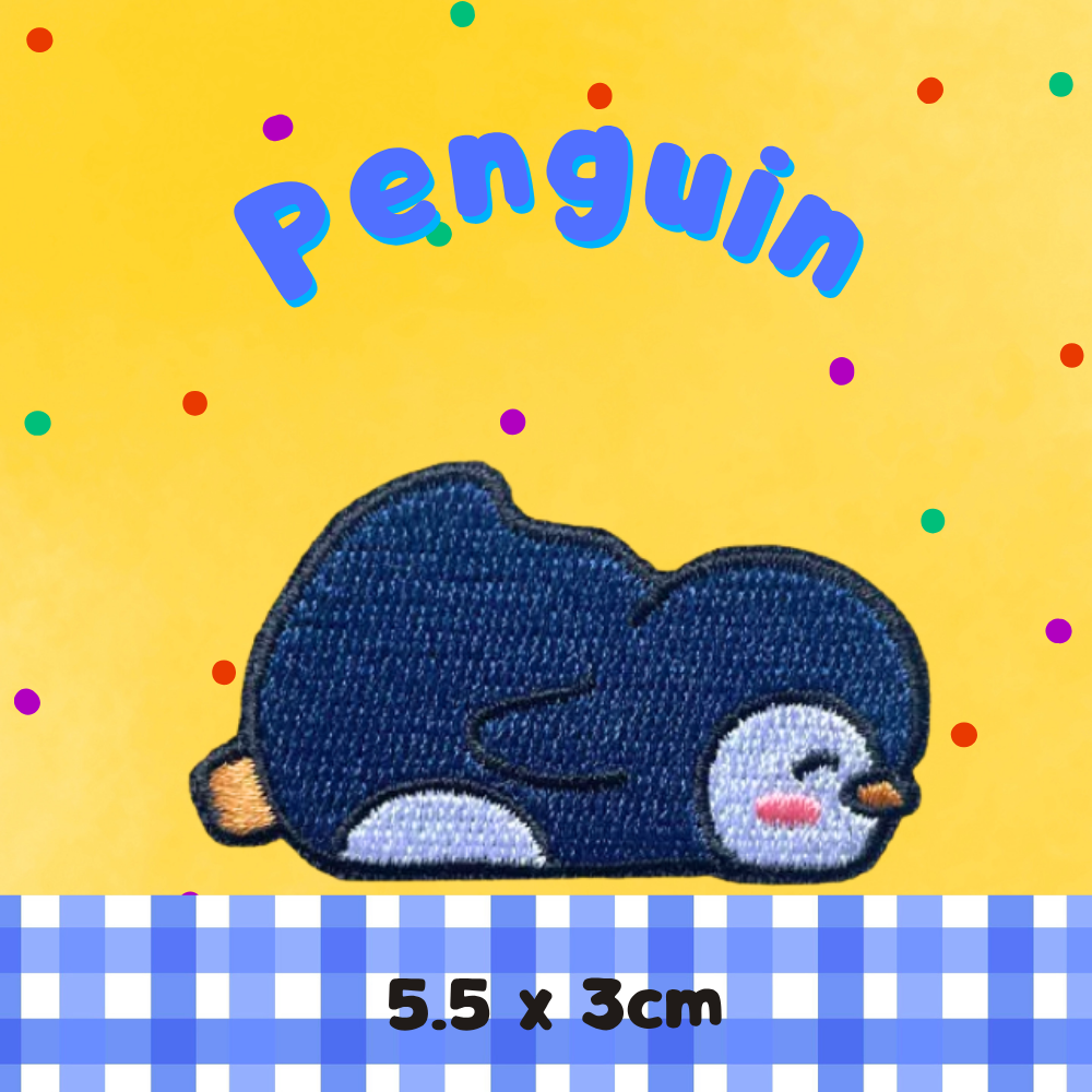 Embroidery Patches - Penguin