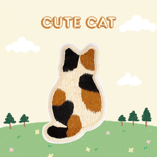 Embroidery Patches - Cats Back