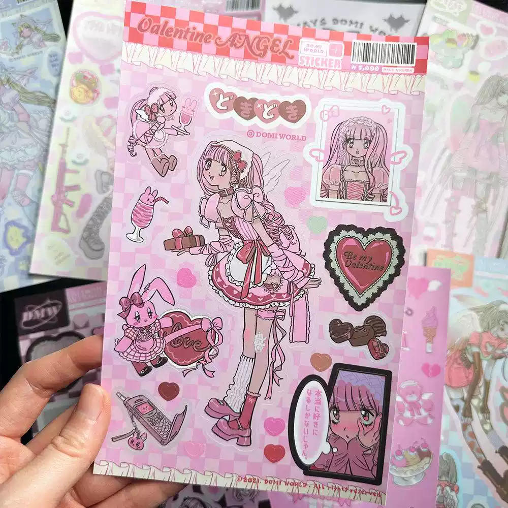 Korean Domi Character Sticker