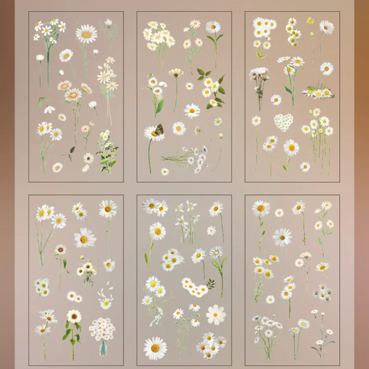 Plant PET Sticker (6 Sheets/ Pack)