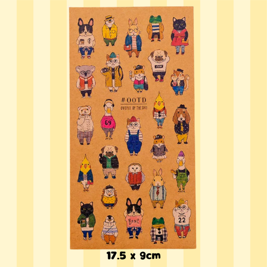 Kraft Sticker