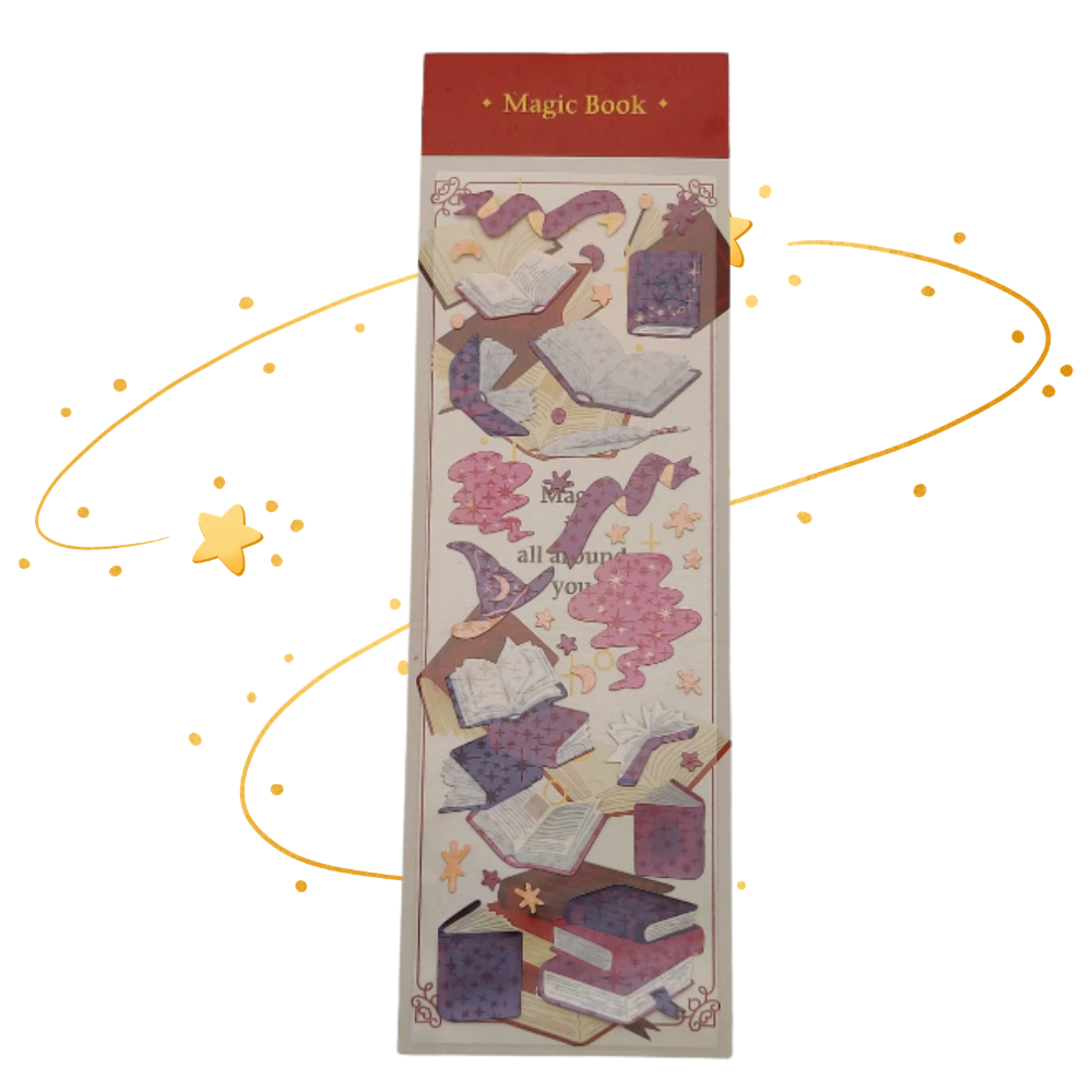 Magic Book Sticker