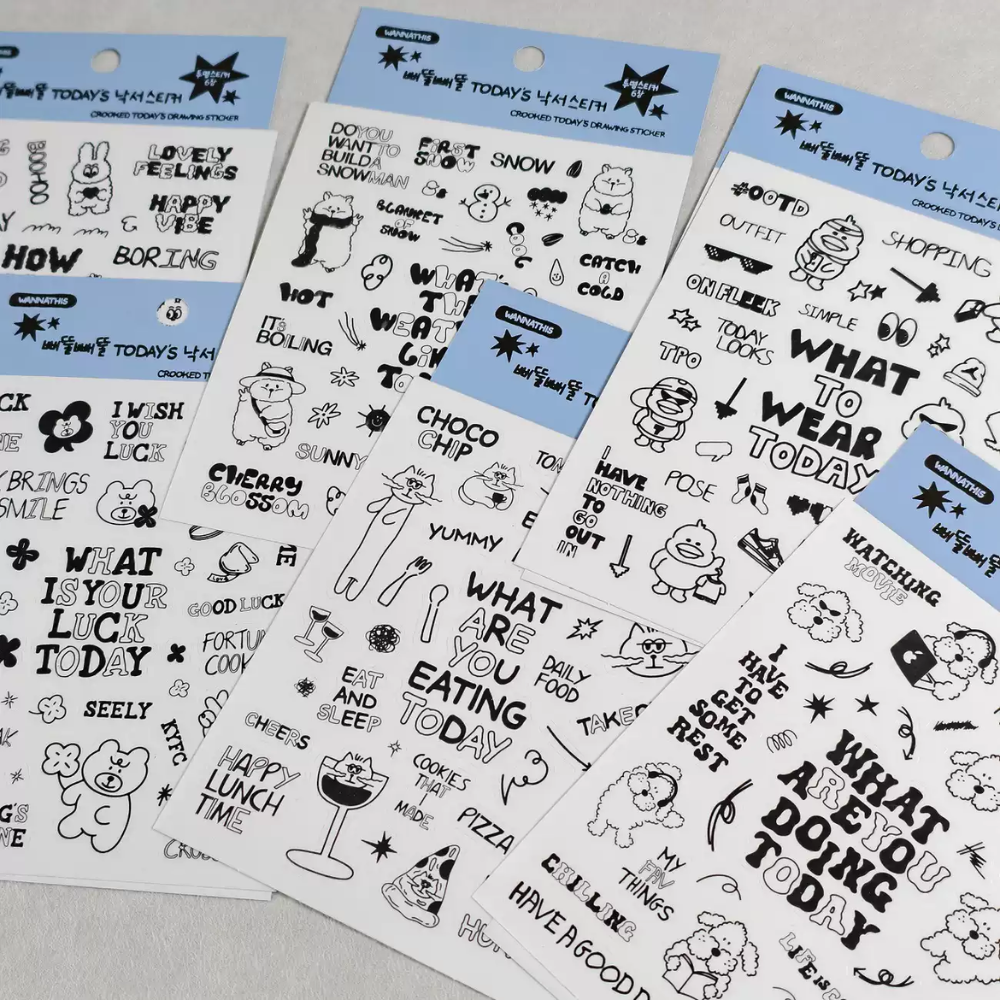 Korean Style Stickers