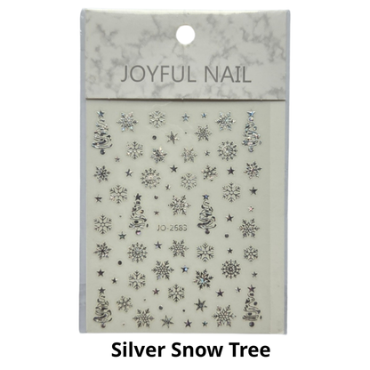 Snow Nail Sticker