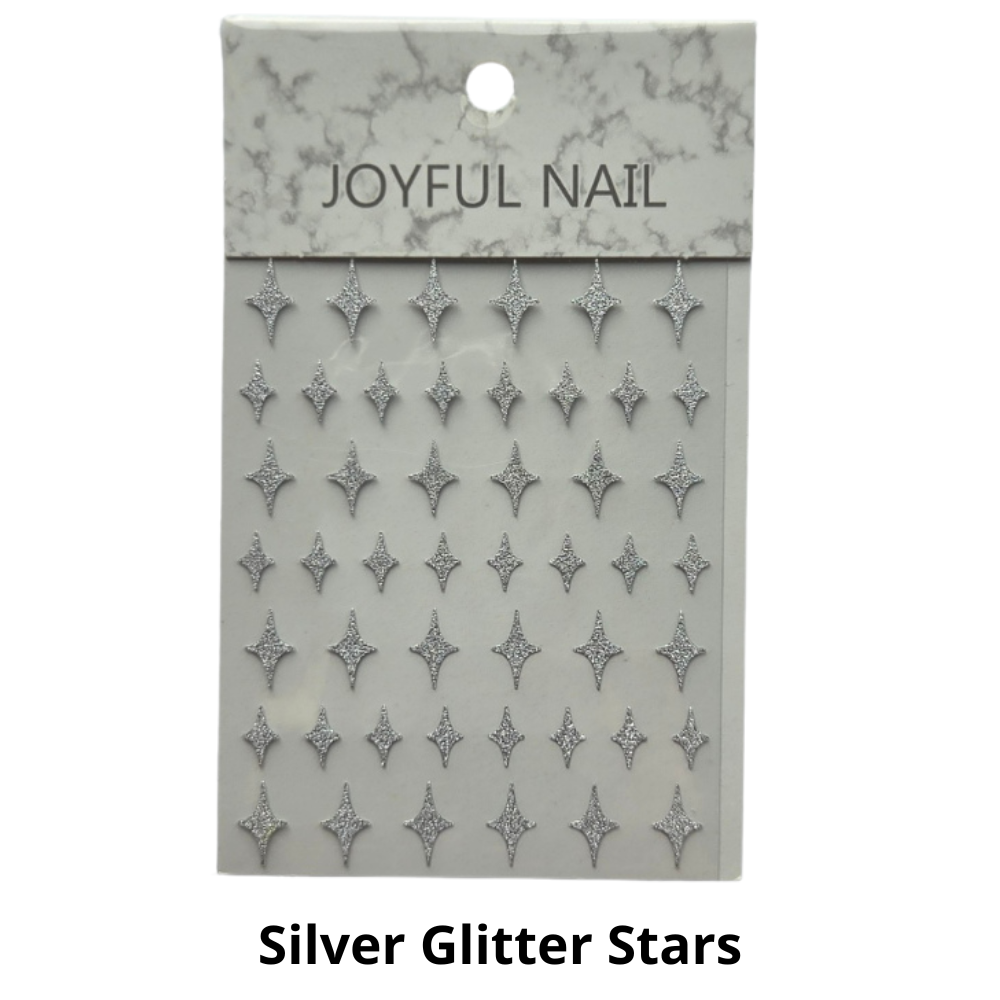 Heart and Star Nail Sticker