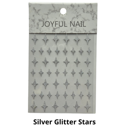 Heart and Star Nail Sticker