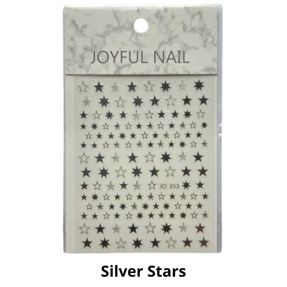 Heart and Star Nail Sticker