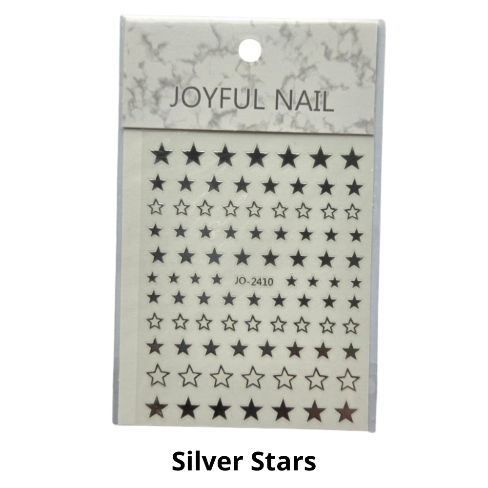 Heart and Star Nail Sticker