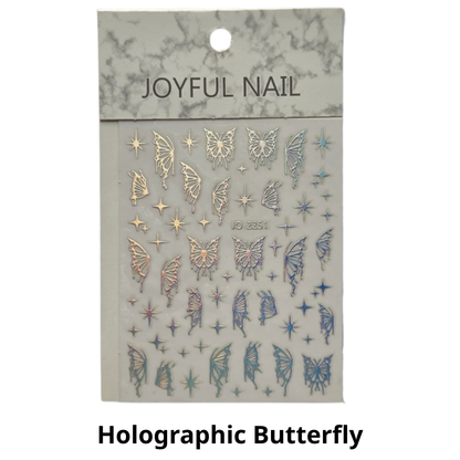Butterfly Nail Sticker