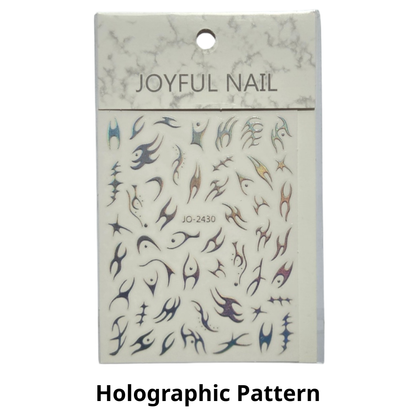 Firework Nail Sticker