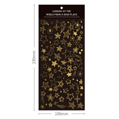 Gold Foil Sticker
