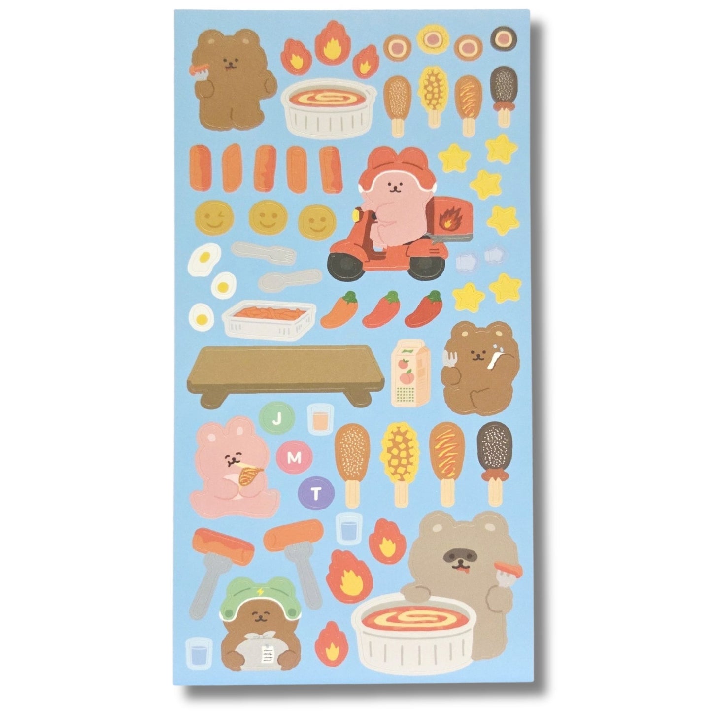 Foodie Bear - Blue
