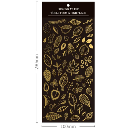 Gold Foil Sticker