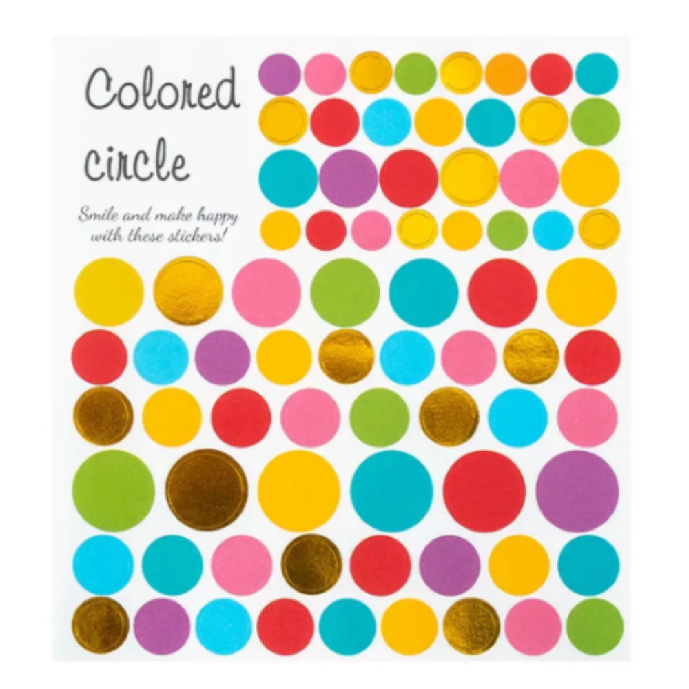 Decorative Stickers (Gold Foil)