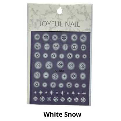 Snow Nail Sticker
