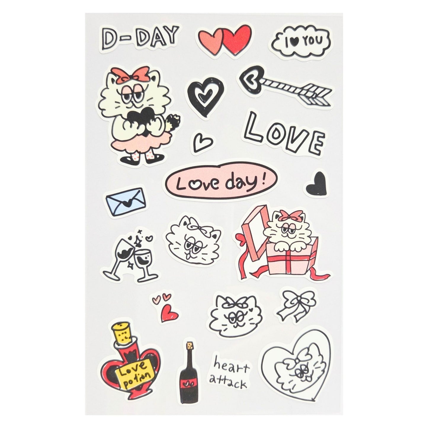 Cute Doodle Art - Love Day