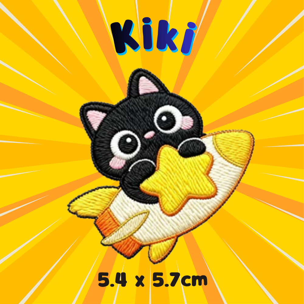 Embroidery Patches - Kiki  - Star