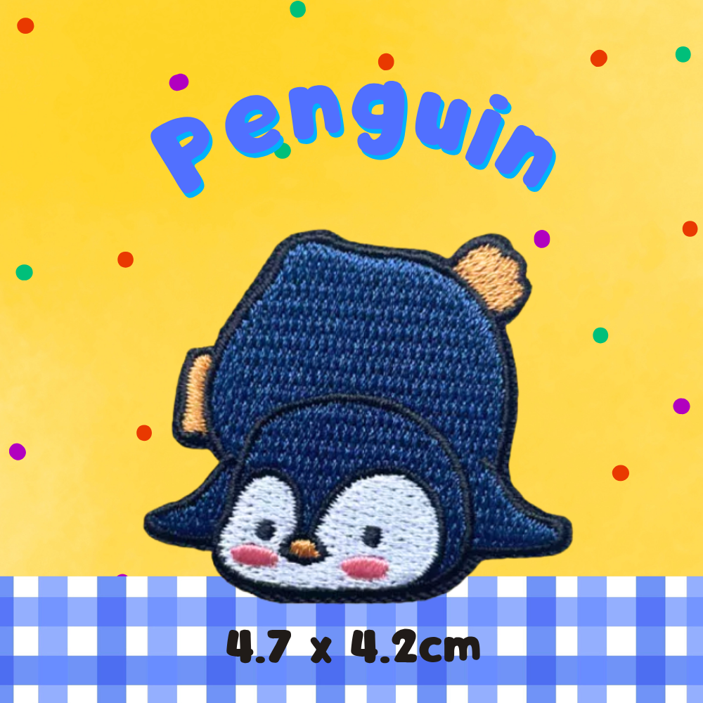 Embroidery Patches - Penguin