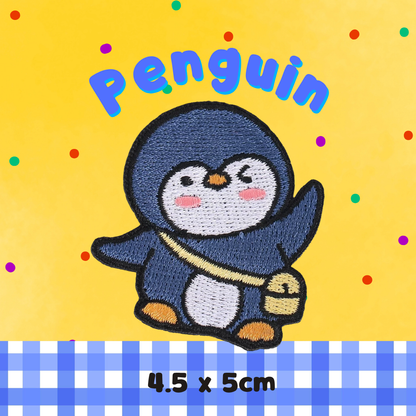 Embroidery Patches - Penguin