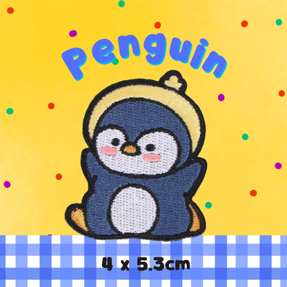 Embroidery Patches - Penguin
