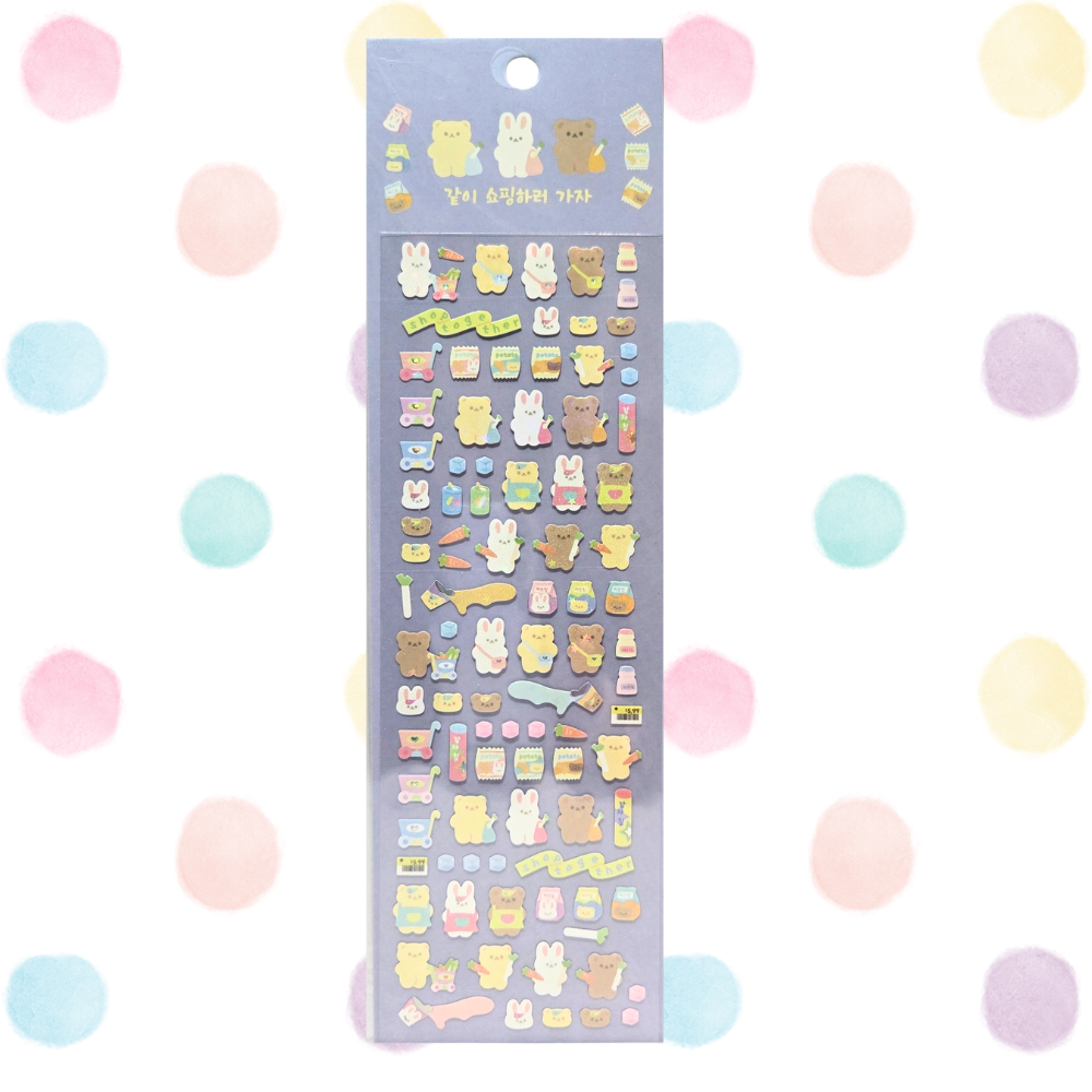 Korean Style Holographic Sticker