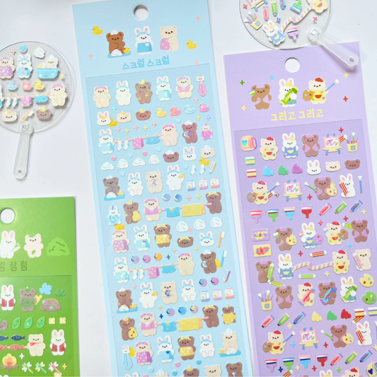 Korean Style Holographic Sticker