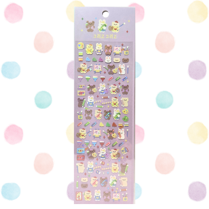 Korean Style Holographic Sticker