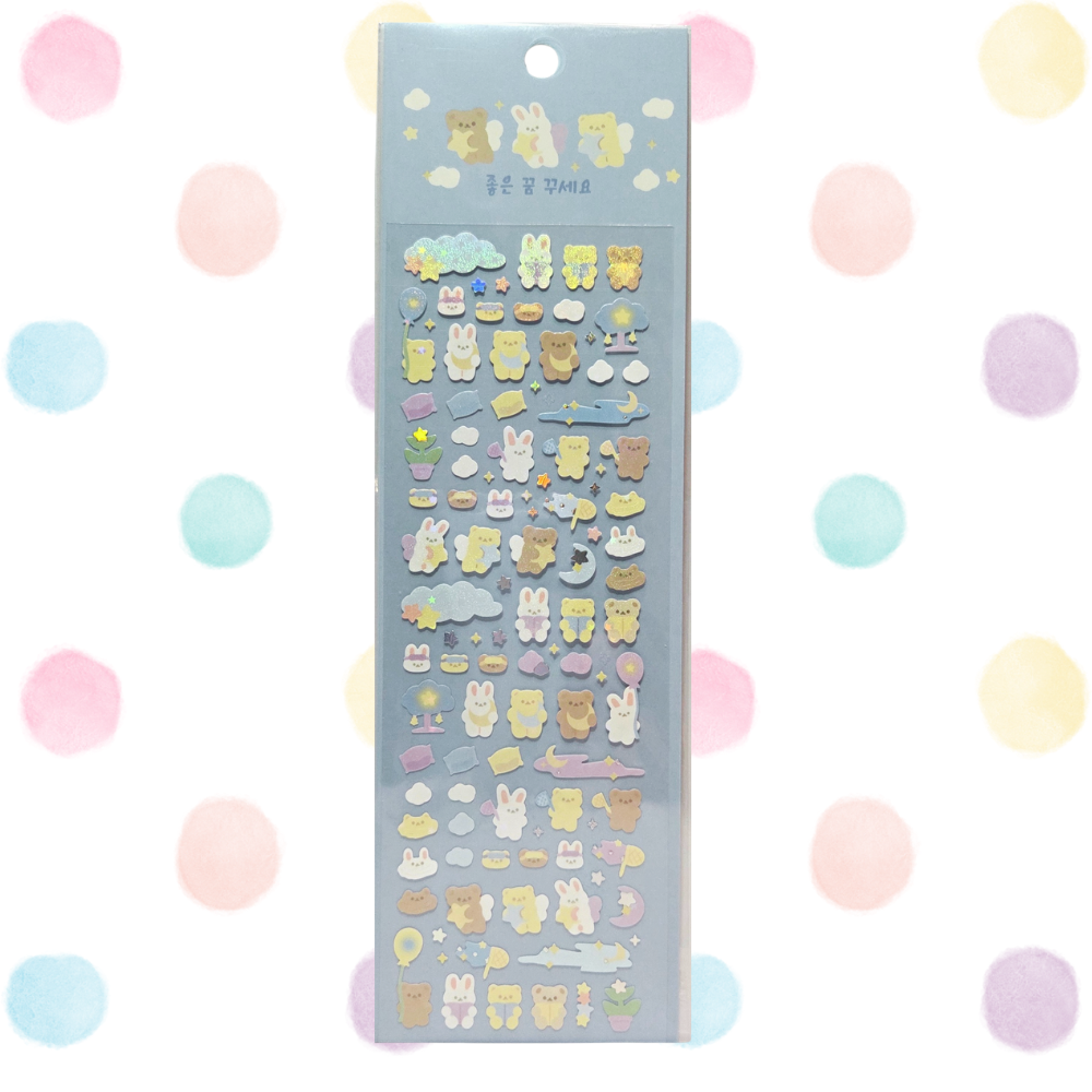 Korean Style Holographic Sticker