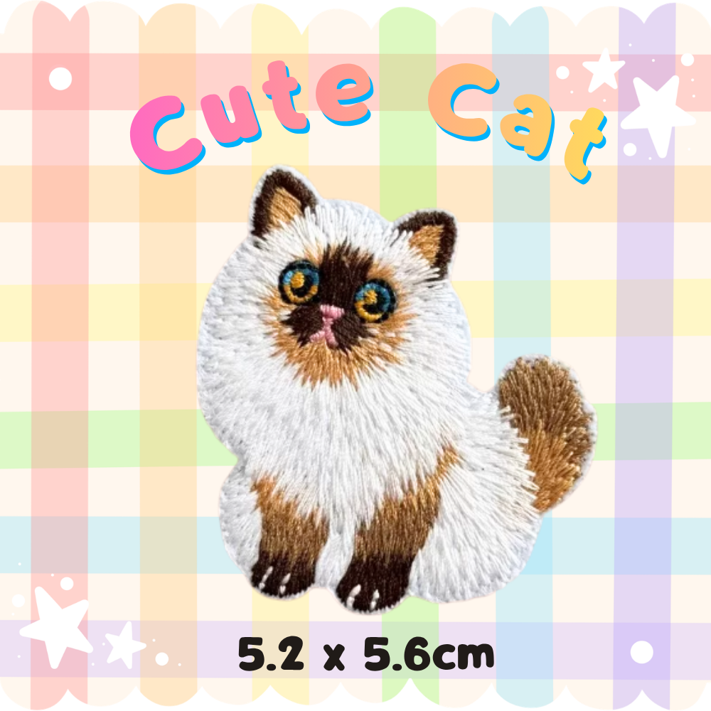 Embroidery Patches - Cats