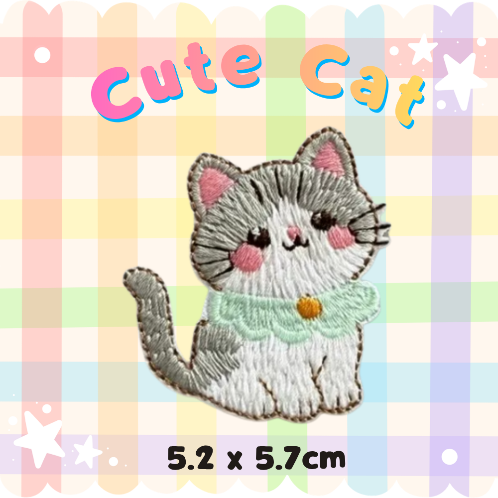 Embroidery Patches - Cats