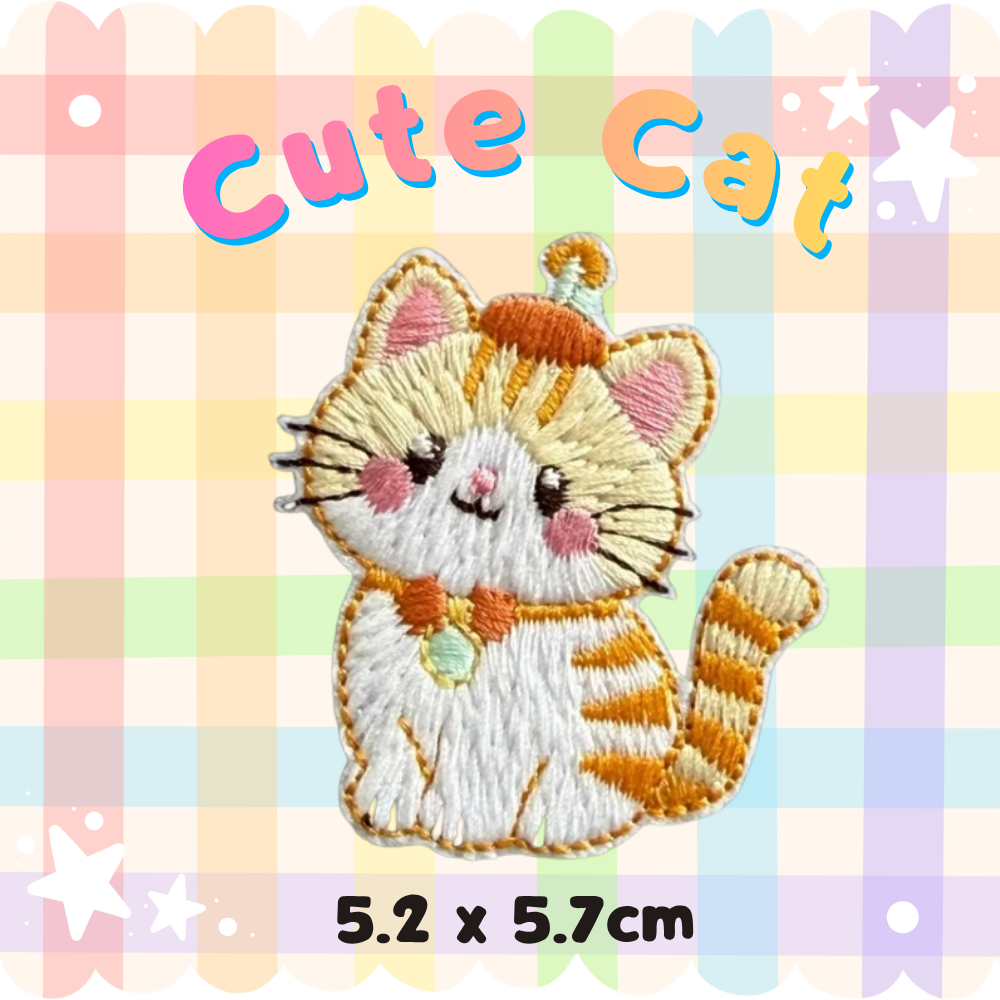 Embroidery Patches - Cats