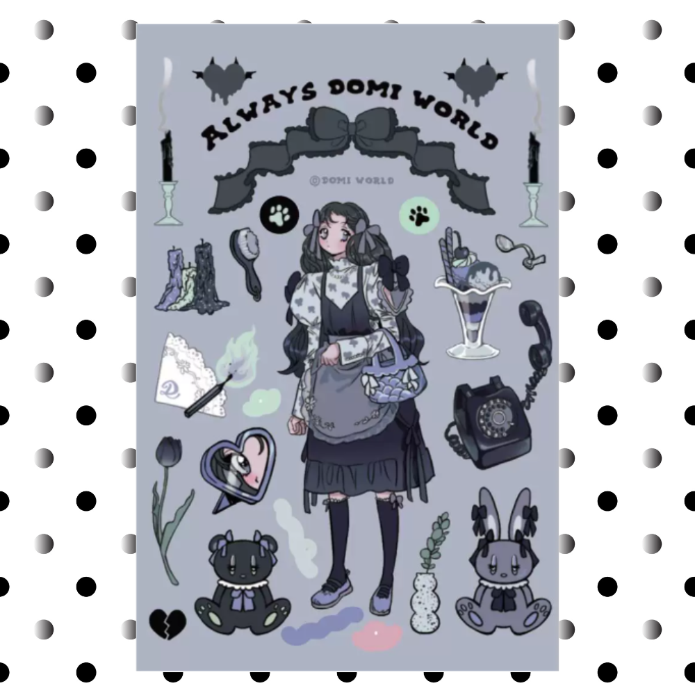 Korean Domi Character Sticker