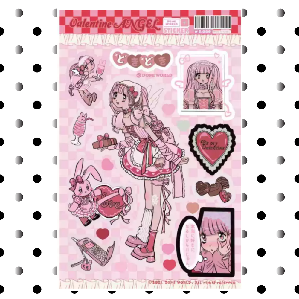 Korean Domi Character Sticker