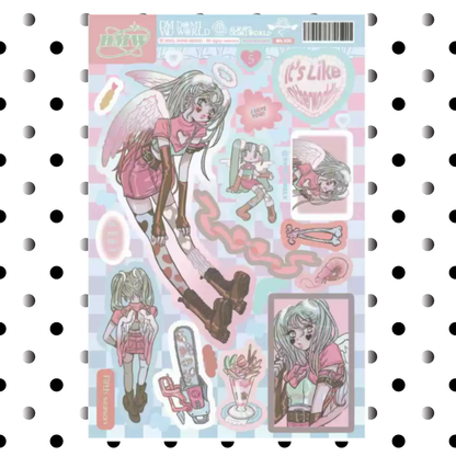 Korean Domi Character Sticker