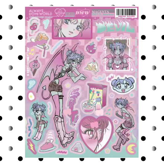Korean Domi Character Sticker