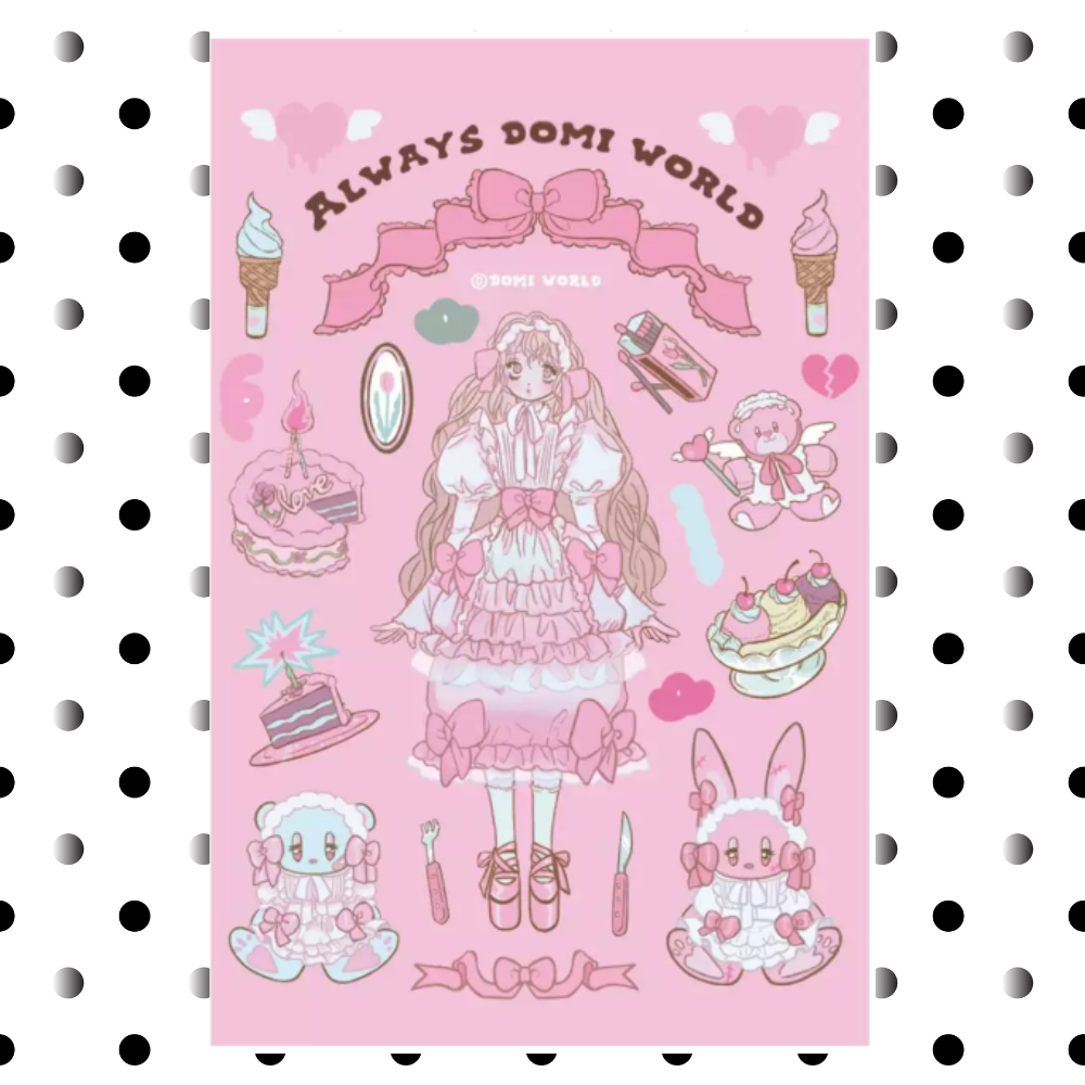 Korean Domi Character Sticker
