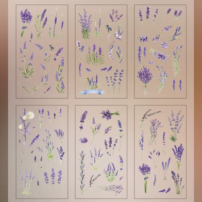 Plant PET Sticker (6 Sheets/ Pack)