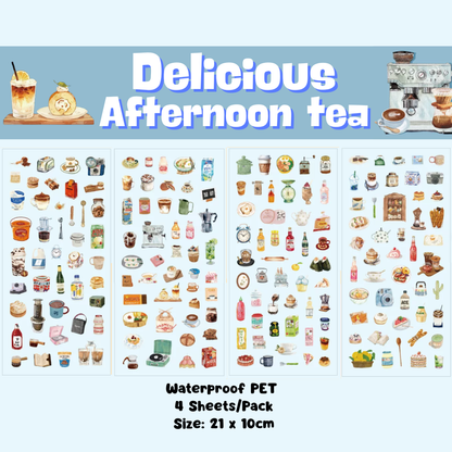 Holiday PET Sticker (4 Sheets/ Pack)