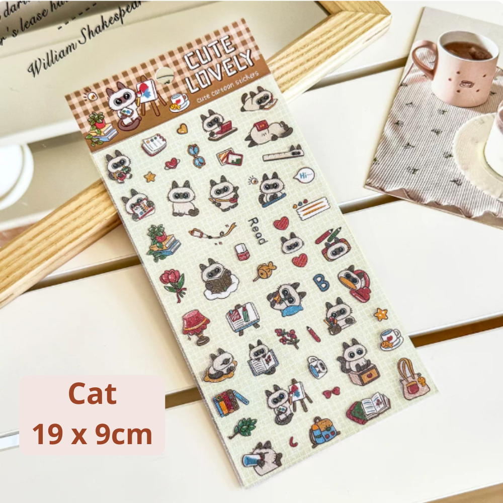 Cute PET Sticker