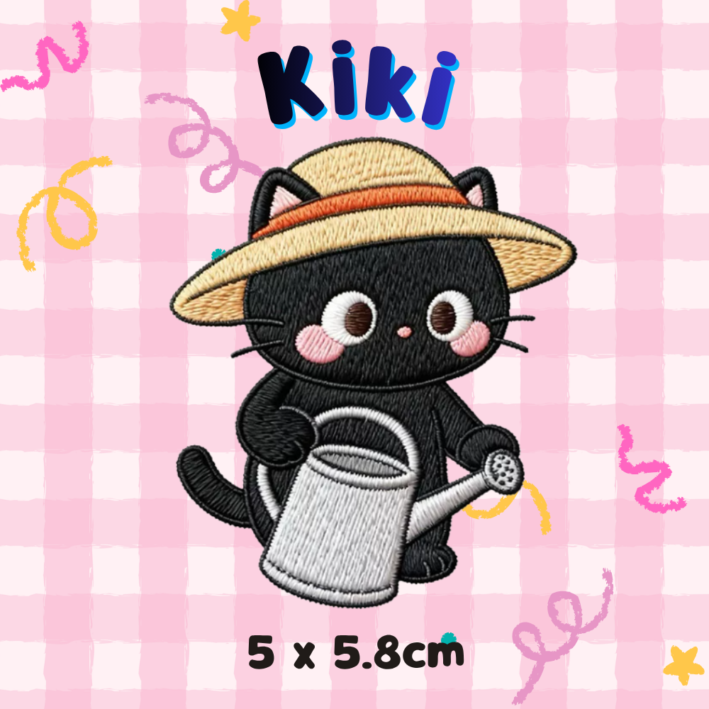 Embroidery Patches - Kiki  - Strawberry