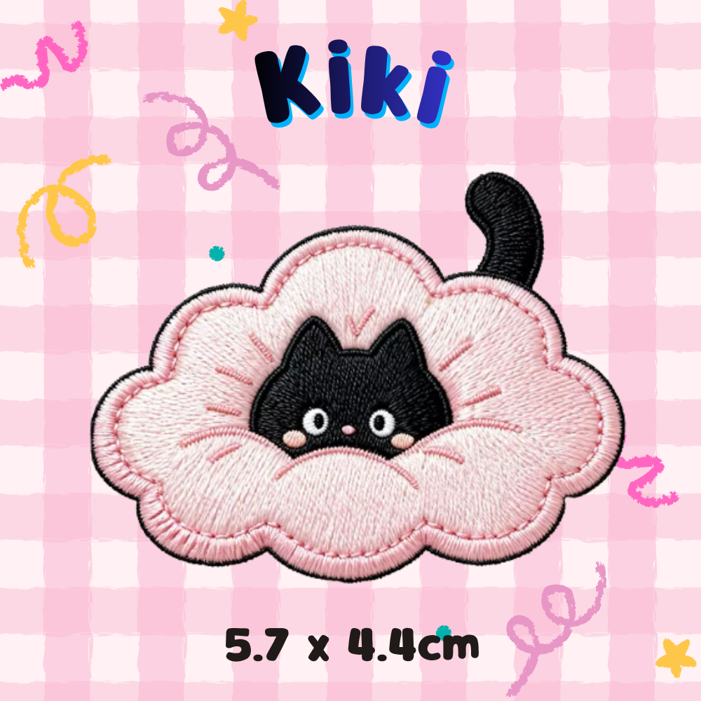 Embroidery Patches - Kiki  - Strawberry
