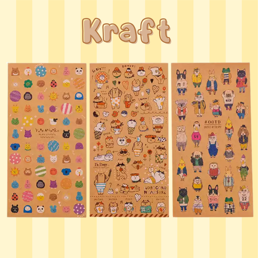 Kraft Sticker