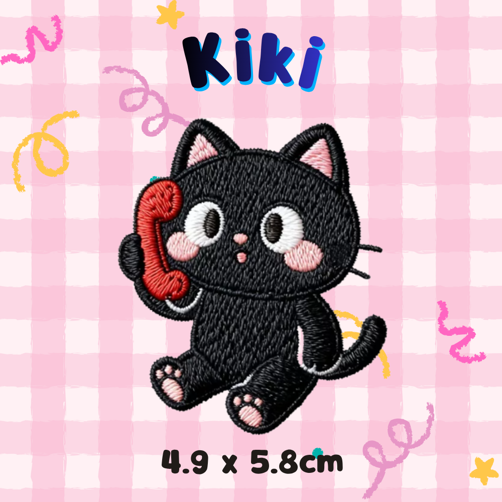 Embroidery Patches - Kiki  - Strawberry