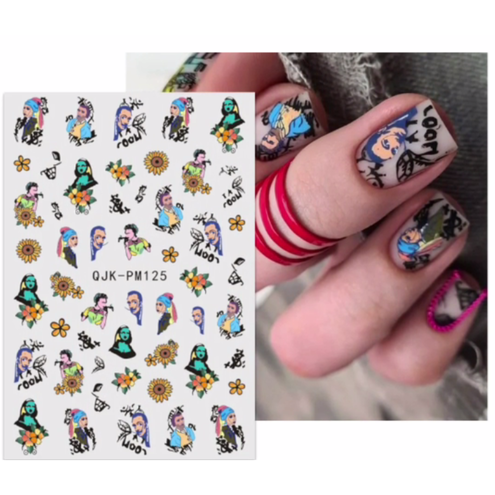 Graffiti Nail Art Stickers