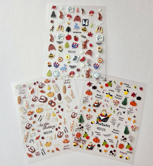 3D Nail Stickers