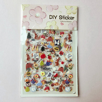 3D Nail Stickers (3 Sheets/ Pack)